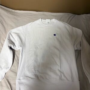 Champion Men's Crewneck Sweater White